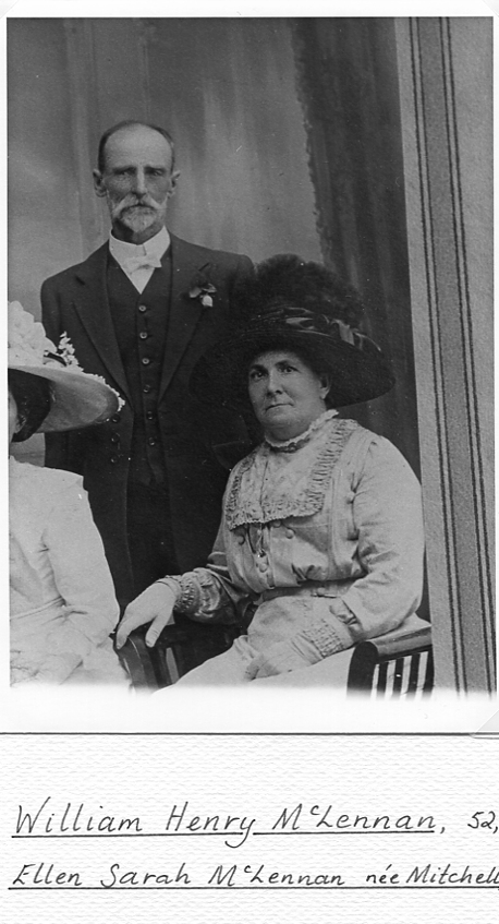 Photo of photos/William Henry Thomas McLennan & Sarah portrait